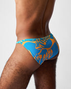 Harbour City Micro Swim Brief - Tropical