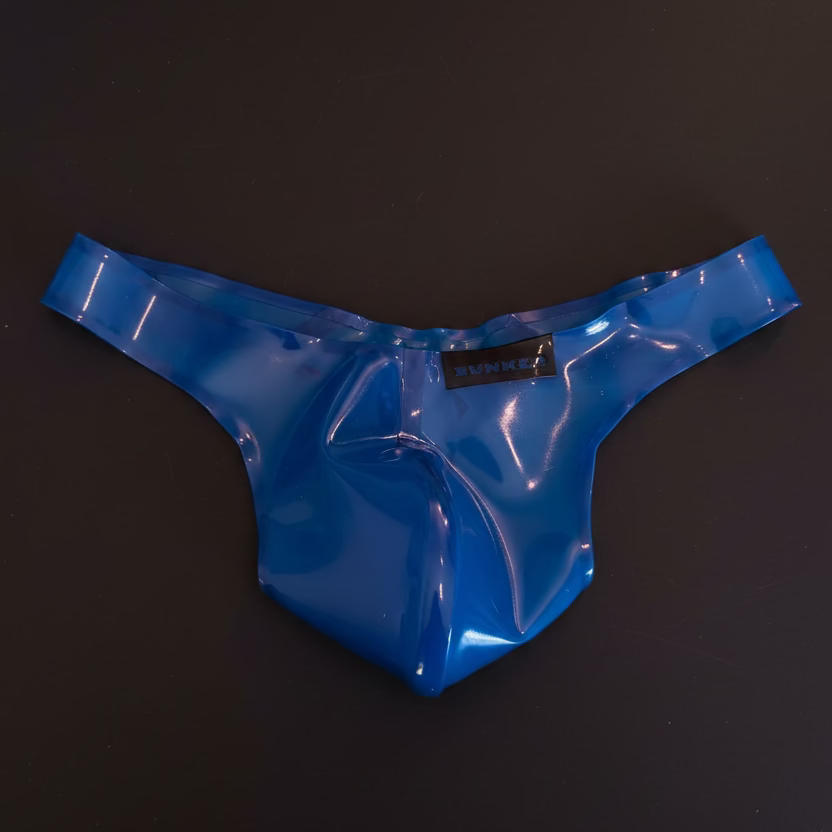 Classic Transparent Latex Thong