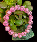 Pink Tibetan Agate Bracelet