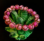 Pink Tibetan Agate Bracelet