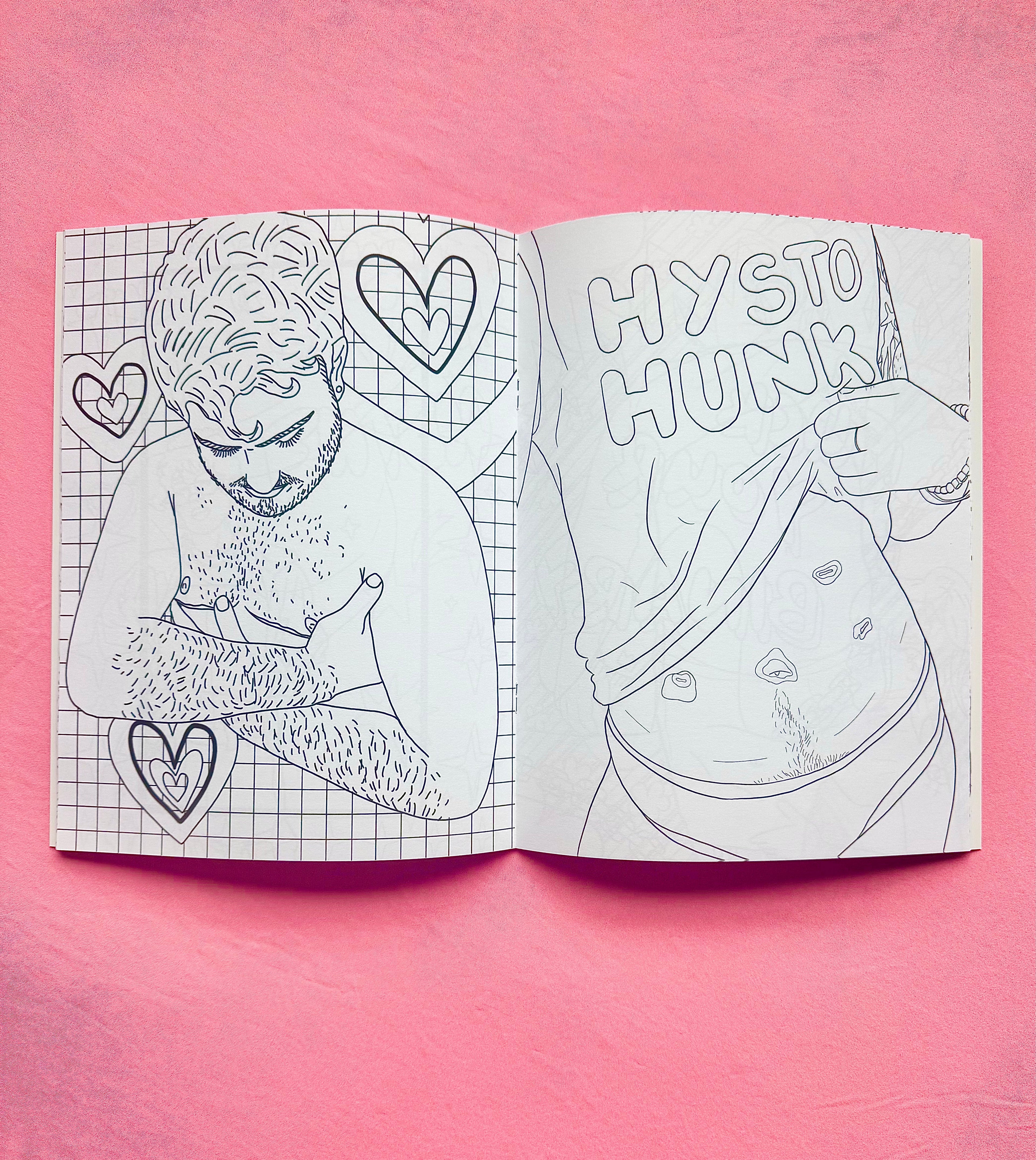 Soft Boys, Trans-Masculine Coloring Book
