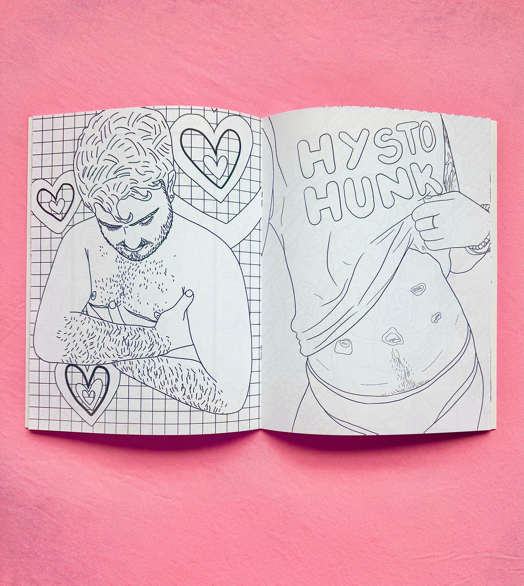 Soft Boys, Trans-Masculine Coloring Book (DIGITAL DOWNLOAD)