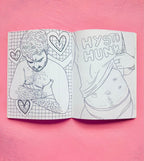 Soft Boys, Trans-Masculine Coloring Book (DIGITAL DOWNLOAD)
