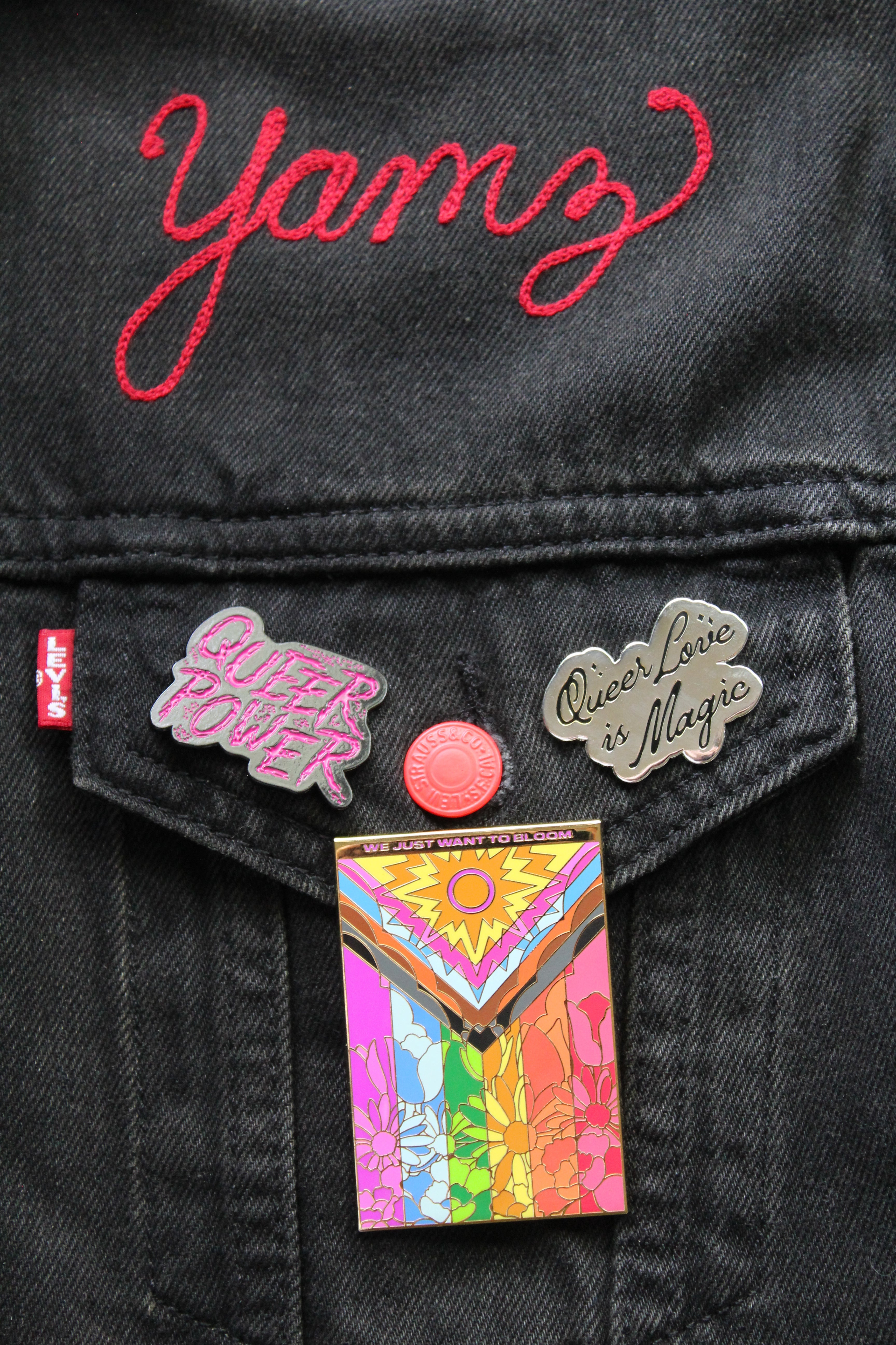 Queer Love is Magic Enamel Pin