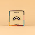 Asexual Rainbow Enamel Pin