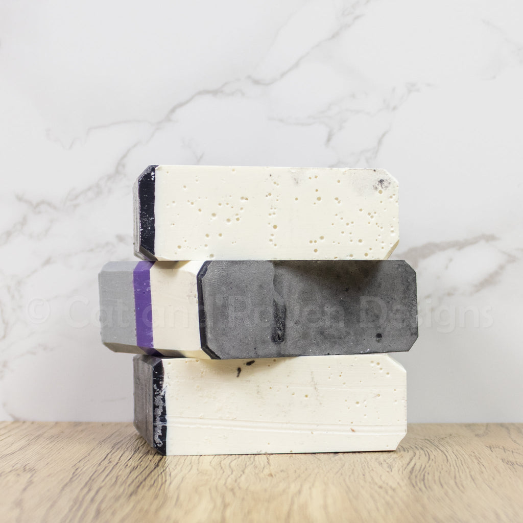 Demi-Deity (demisexual pride flag) soap