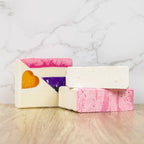 Non-Newtonian (genderfluid pride flag) soap