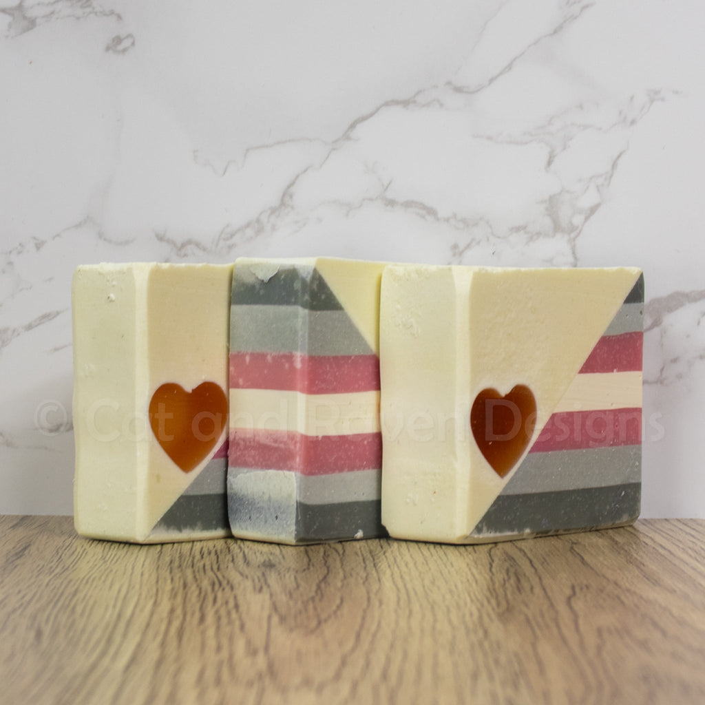 Demi Goddess (demigirl pride flag) soap