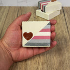 Demi Goddess (demigirl pride flag) soap