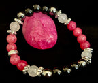 New Beginnings Energy Bracelet – Lepidolite, Hematite, Black Tourmaline & Moonstone