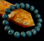 Grounded Energy Lava Rock Bracelet – Strength • Stability • Protection (10mm, Small Wrists)