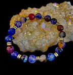 Puerto Vallarta Handmade Crystal Bracelet – Multi-Stone Energy Bracelet (8")