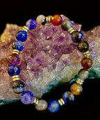 Puerto Vallarta Handmade Crystal Bracelet – Multi-Stone Energy Bracelet (8")