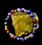 Puerto Vallarta Handmade Crystal Bracelet – Multi-Stone Energy Bracelet (8")