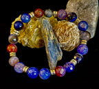 Puerto Vallarta Handmade Crystal Bracelet – Multi-Stone Energy Bracelet (8")