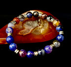 Puerto Vallarta Handmade Crystal Bracelet – Multi-Stone Energy Bracelet (8")