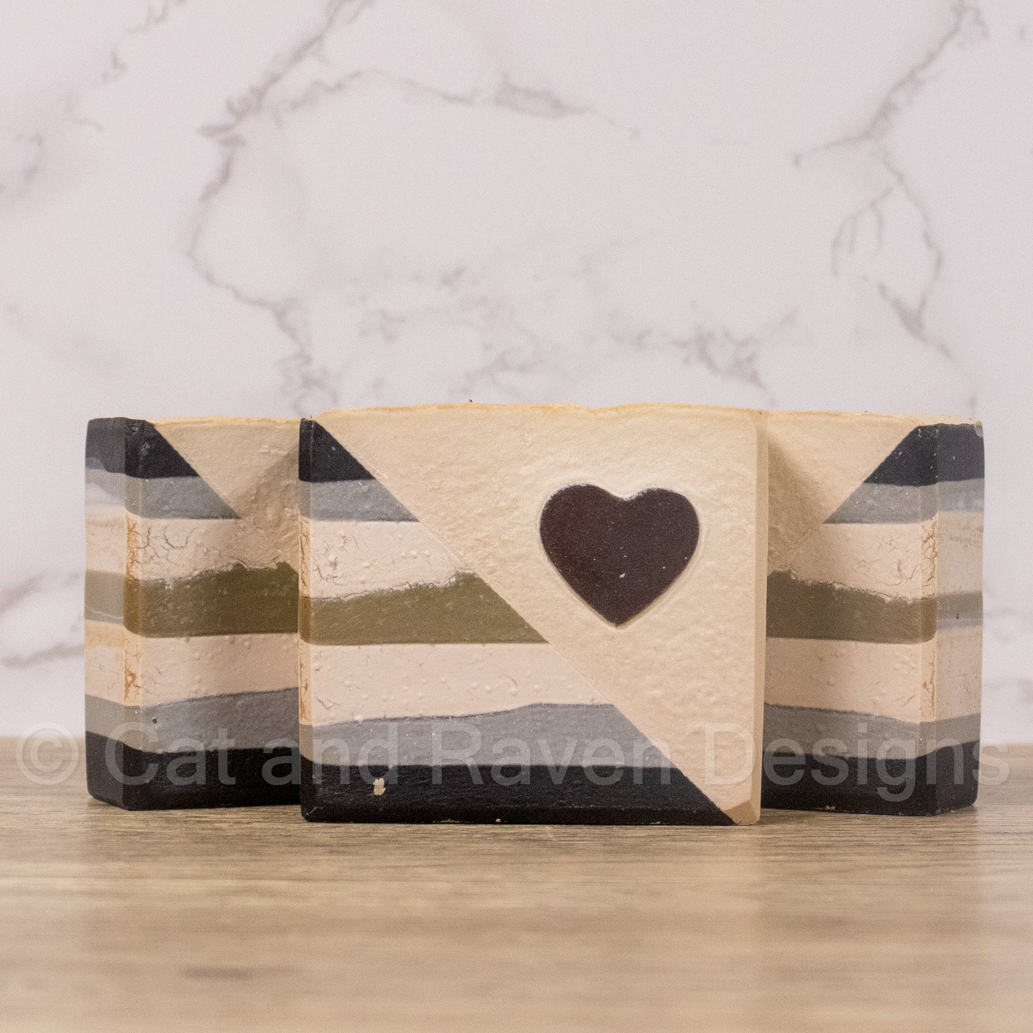 404: Gender Not Found (agender pride flag) soap