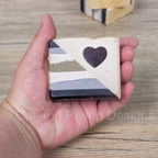 404: Gender Not Found (agender pride flag) soap