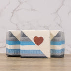 Demi God (demiboy pride flag) soap