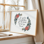 If You're Homophobic Get The Fuck Out Of My House Unframed Art Print