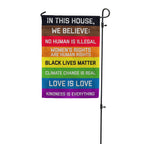 "In This House..." Garden Flag