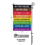 "In This House..." Garden Flag