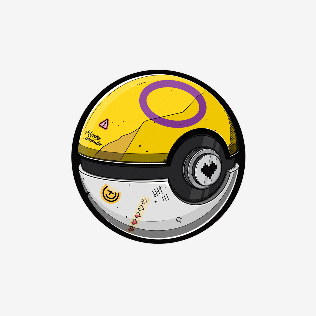 Intersex Pokeball Sticker