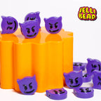 Purple Devil Emoji Beads