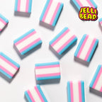 Trans Flag Beads