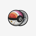 Lesbian Pokeball Button