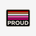 Proud Retro Lesbian Sticker