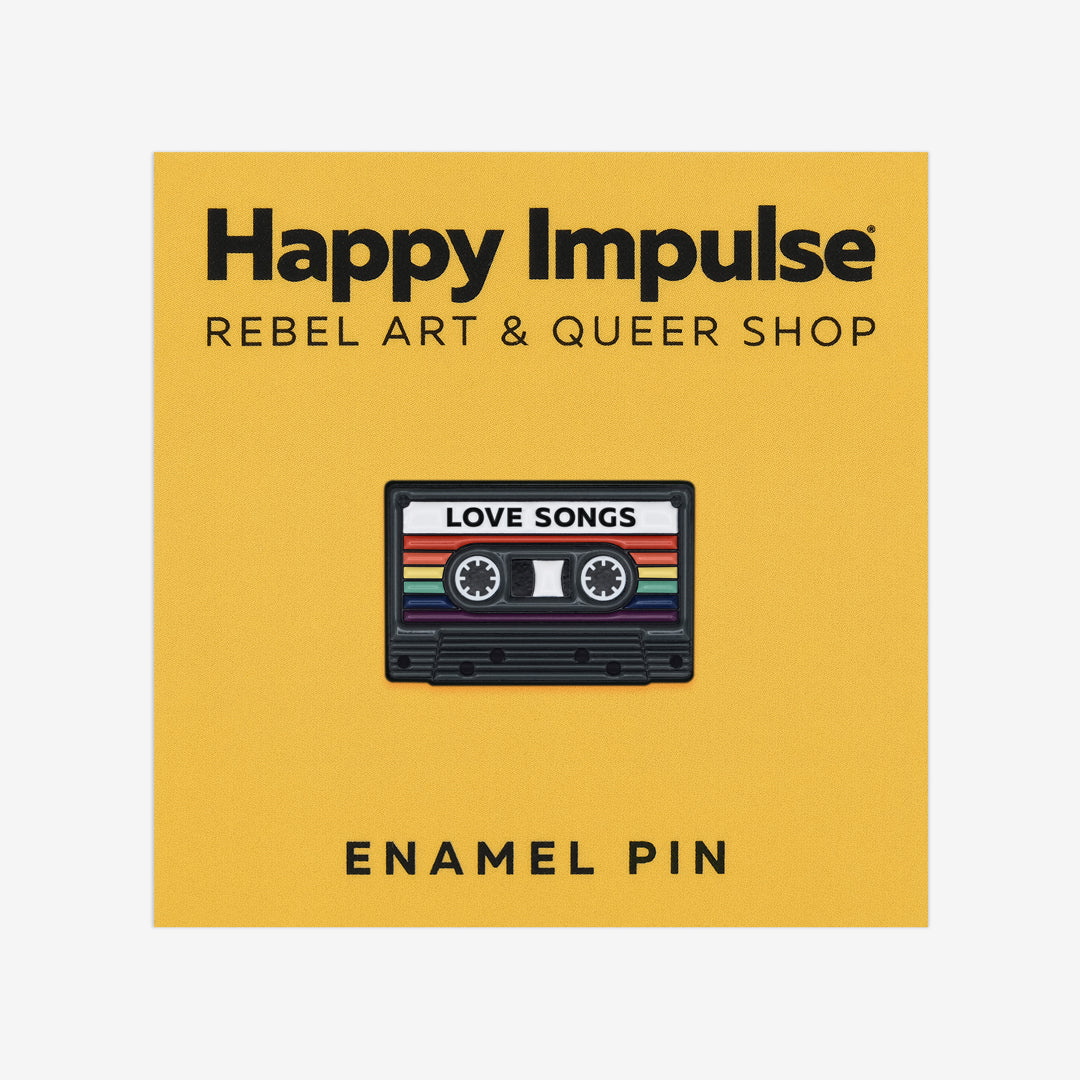 Love Songs Enamel Pin