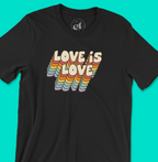 Love is Love Retro Tee