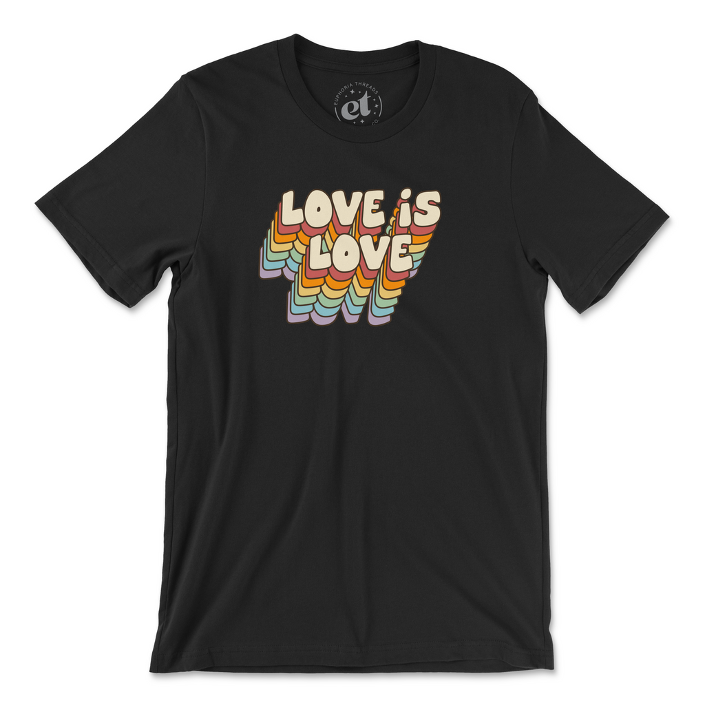 Love is Love Retro Tee