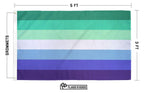 MLM (Men-Loving Man) Pride Flag