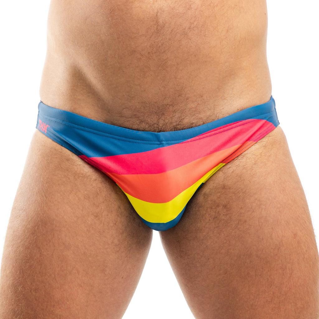 The 70's Are BACK! Swim Brief