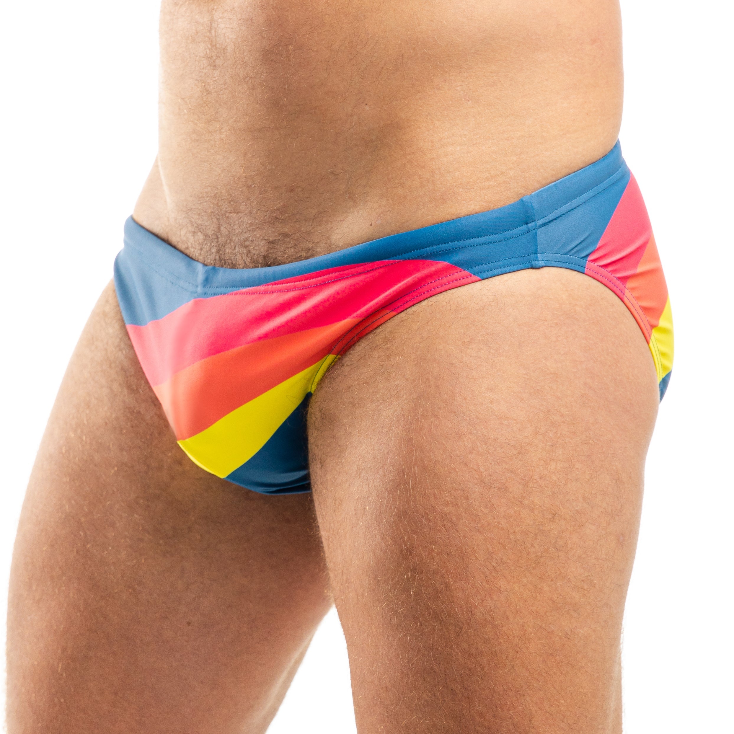 The 70's Are BACK! Swim Brief