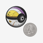 Nonbinary Pokeball Button