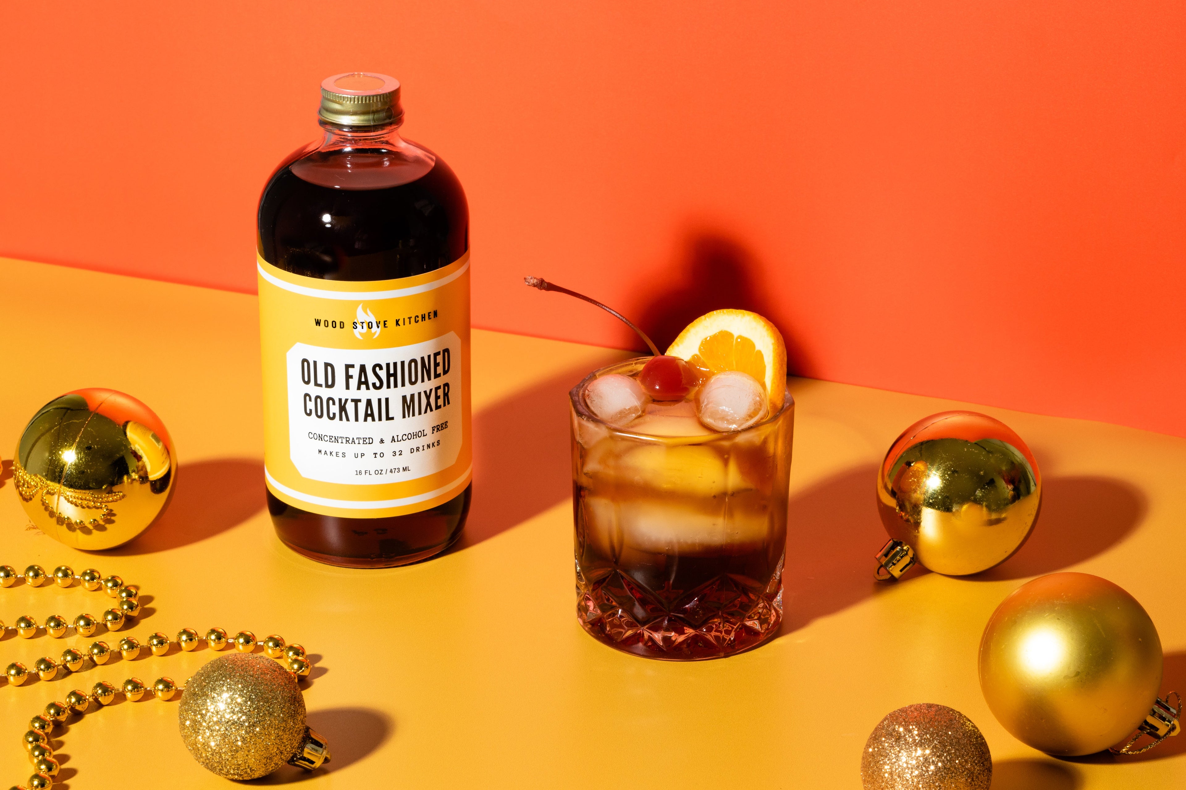 Old Fashioned Cocktail & Mocktail Mixer, 16 fl oz