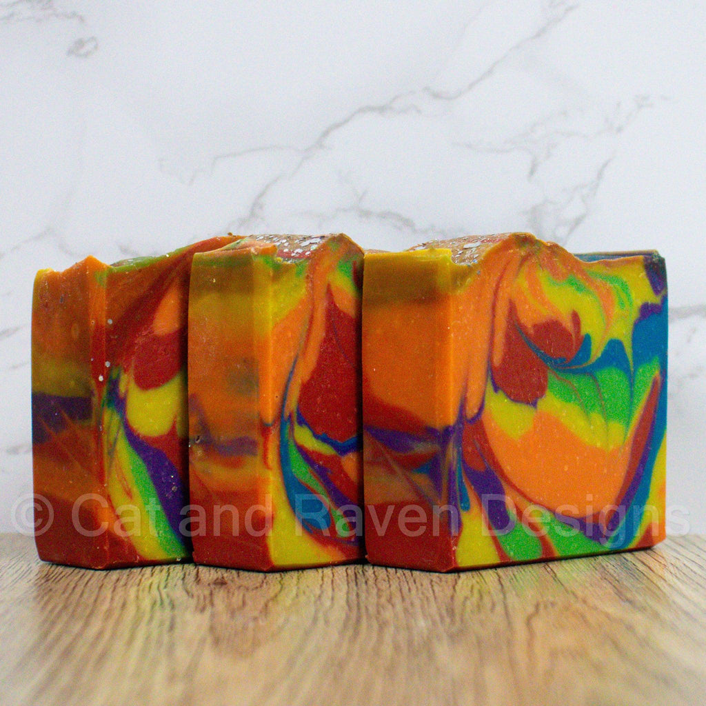 Over the Rainbow bar soap