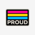 Proud Retro Pansexual Sticker