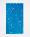 Physique Beach Towel - Azure
