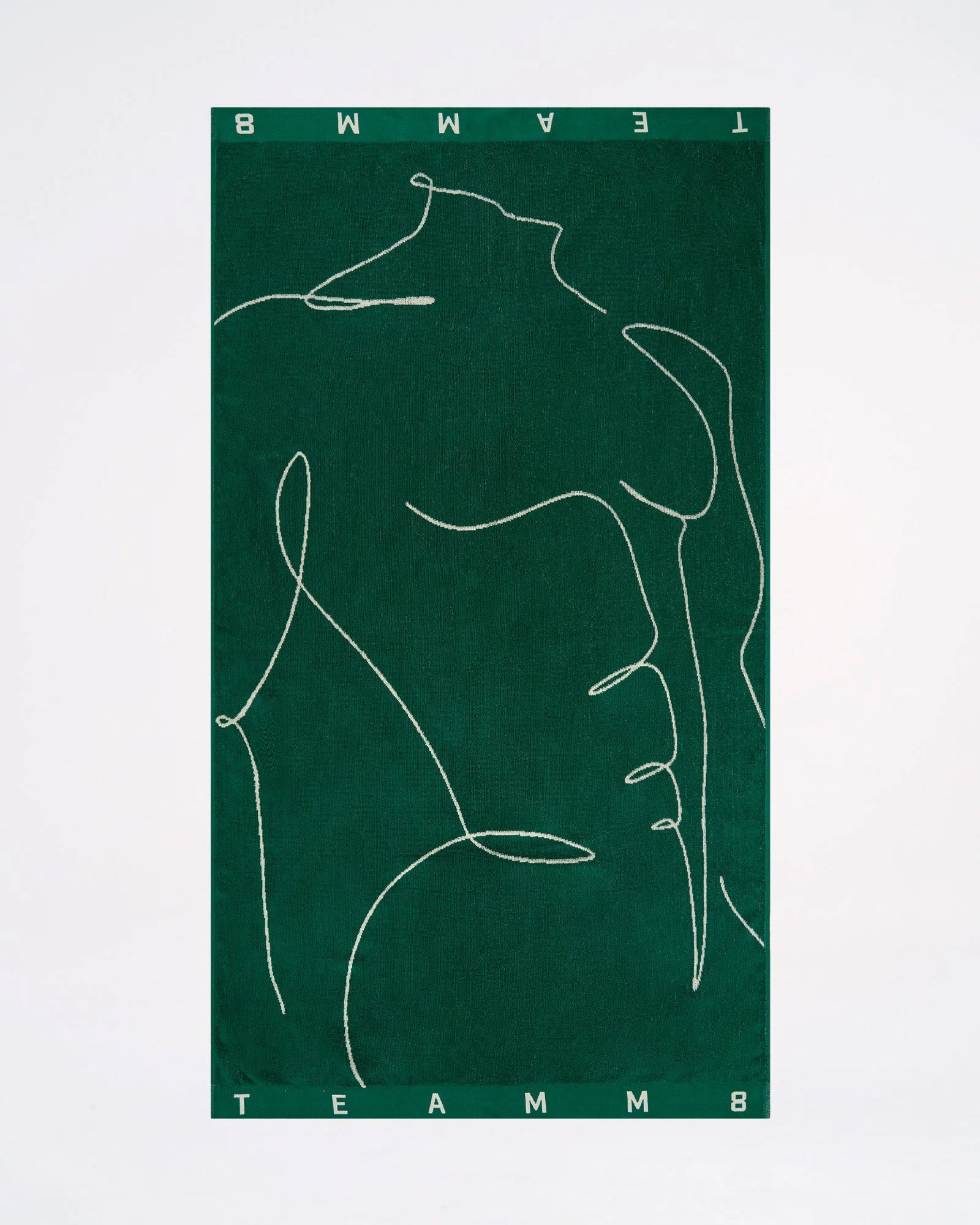 Physique Beach Towel - Emerald
