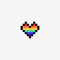 Pixel Pride Sticker