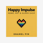 Pixel Pride Enamel Pin