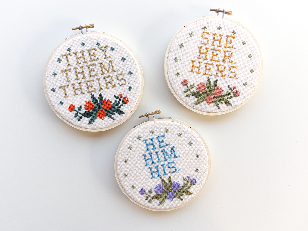 Theirs Pronouns (They. Them. Theirs.) Kit – LGBTQ Outpost