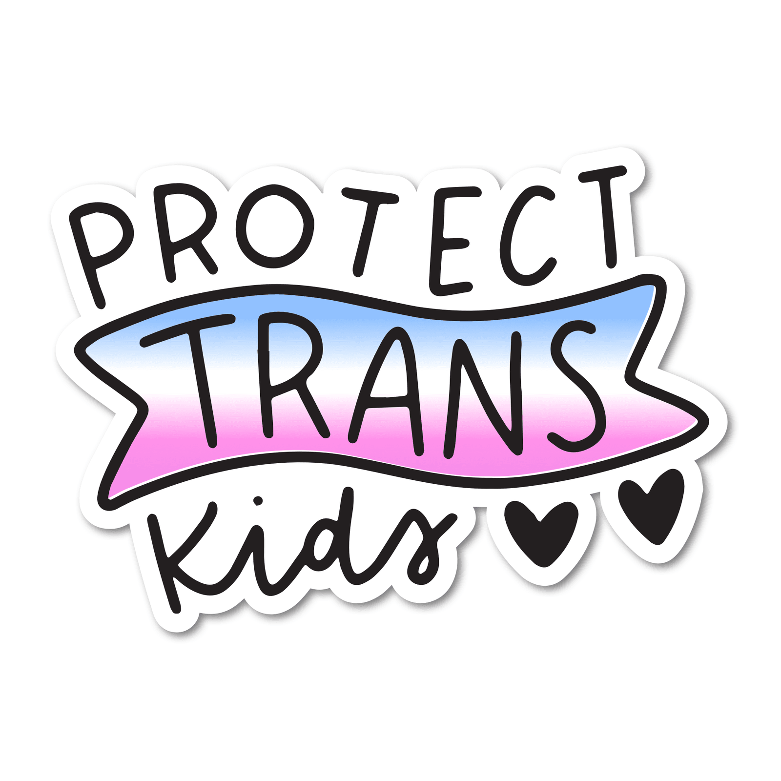 Protect Trans Kids Vinyl Sticker