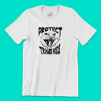 Protect Trans Kids Cat Tee