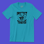 Protect Trans Kids Cat Tee