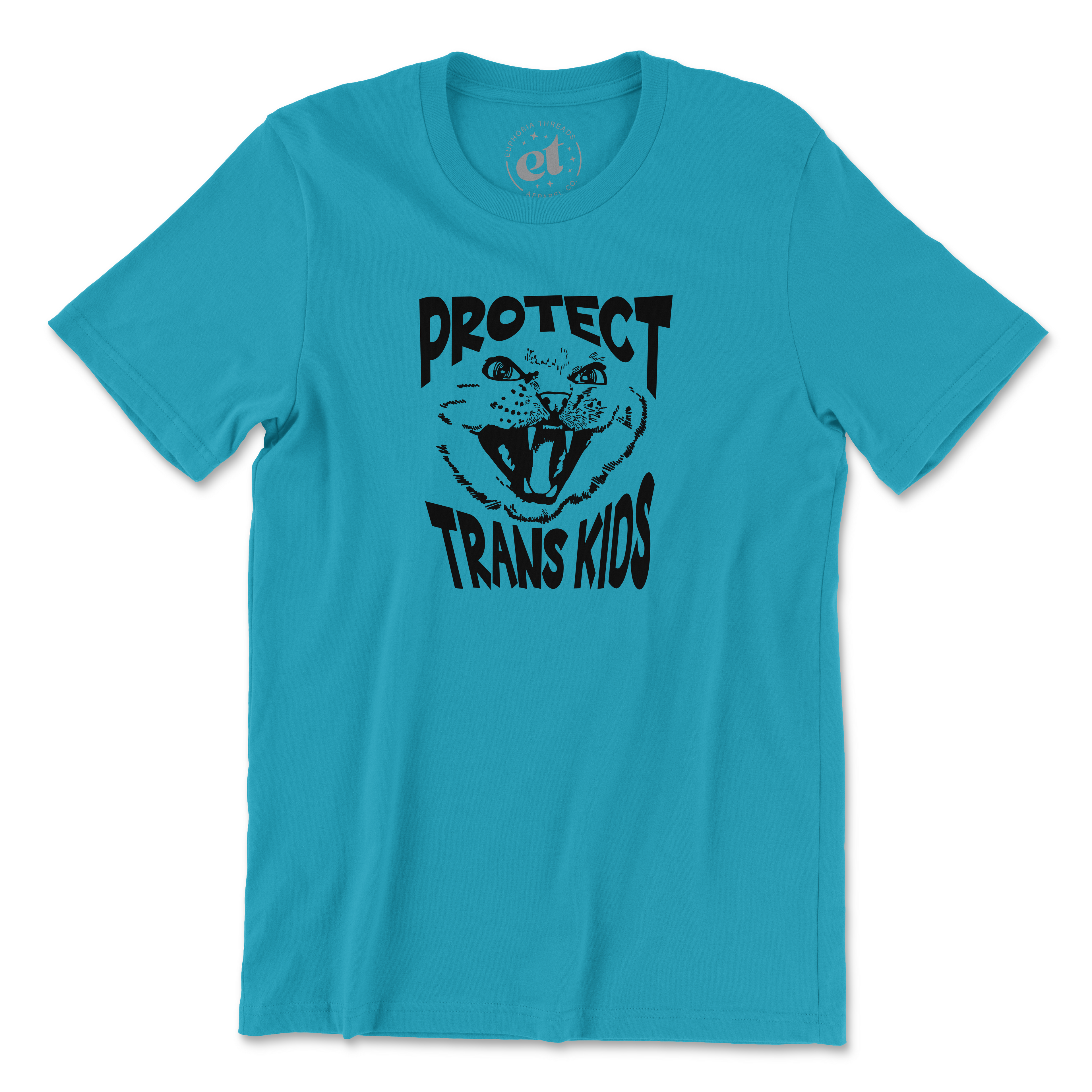 Protect Trans Kids Cat Tee